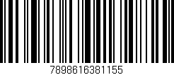 Código de barras (EAN, GTIN, SKU, ISBN): '7898616381155'