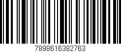 Código de barras (EAN, GTIN, SKU, ISBN): '7898616382763'