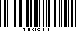 Código de barras (EAN, GTIN, SKU, ISBN): '7898616383388'