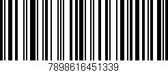Código de barras (EAN, GTIN, SKU, ISBN): '7898616451339'