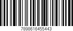 Código de barras (EAN, GTIN, SKU, ISBN): '7898616455443'