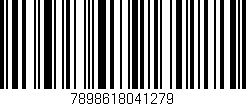 Código de barras (EAN, GTIN, SKU, ISBN): '7898618041279'