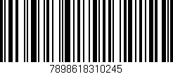 Código de barras (EAN, GTIN, SKU, ISBN): '7898618310245'
