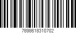 Código de barras (EAN, GTIN, SKU, ISBN): '7898618310702'