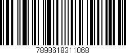 Código de barras (EAN, GTIN, SKU, ISBN): '7898618311068'