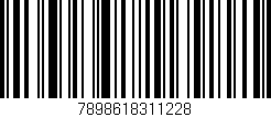 Código de barras (EAN, GTIN, SKU, ISBN): '7898618311228'