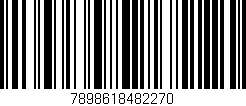 Código de barras (EAN, GTIN, SKU, ISBN): '7898618482270'
