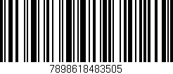 Código de barras (EAN, GTIN, SKU, ISBN): '7898618483505'