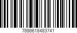 Código de barras (EAN, GTIN, SKU, ISBN): '7898618483741'