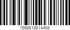 Código de barras (EAN, GTIN, SKU, ISBN): '7898618614459'
