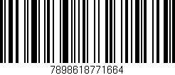 Código de barras (EAN, GTIN, SKU, ISBN): '7898618771664'