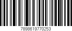 Código de barras (EAN, GTIN, SKU, ISBN): '7898619770253'