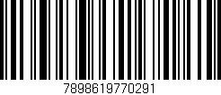 Código de barras (EAN, GTIN, SKU, ISBN): '7898619770291'