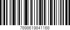 Código de barras (EAN, GTIN, SKU, ISBN): '7898619841168'