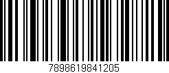 Código de barras (EAN, GTIN, SKU, ISBN): '7898619841205'