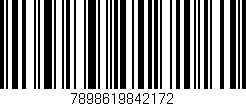 Código de barras (EAN, GTIN, SKU, ISBN): '7898619842172'