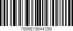 Código de barras (EAN, GTIN, SKU, ISBN): '7898619844299'