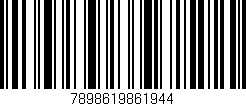 Código de barras (EAN, GTIN, SKU, ISBN): '7898619861944'