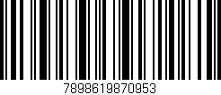 Código de barras (EAN, GTIN, SKU, ISBN): '7898619870953'
