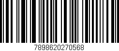 Código de barras (EAN, GTIN, SKU, ISBN): '7898620270568'