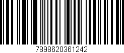 Código de barras (EAN, GTIN, SKU, ISBN): '7898620361242'