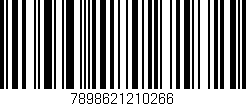 Código de barras (EAN, GTIN, SKU, ISBN): '7898621210266'