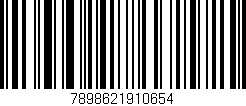 Código de barras (EAN, GTIN, SKU, ISBN): '7898621910654'