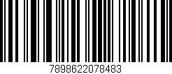 Código de barras (EAN, GTIN, SKU, ISBN): '7898622078483'