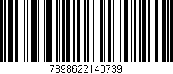 Código de barras (EAN, GTIN, SKU, ISBN): '7898622140739'