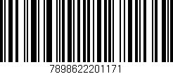 Código de barras (EAN, GTIN, SKU, ISBN): '7898622201171'