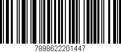 Código de barras (EAN, GTIN, SKU, ISBN): '7898622201447'