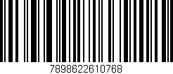 Código de barras (EAN, GTIN, SKU, ISBN): '7898622610768'