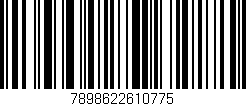 Código de barras (EAN, GTIN, SKU, ISBN): '7898622610775'