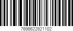 Código de barras (EAN, GTIN, SKU, ISBN): '7898622821102'