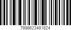 Código de barras (EAN, GTIN, SKU, ISBN): '7898623481824'