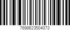Código de barras (EAN, GTIN, SKU, ISBN): '7898623504073'