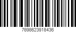 Código de barras (EAN, GTIN, SKU, ISBN): '7898623918436'