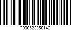 Código de barras (EAN, GTIN, SKU, ISBN): '7898623958142'