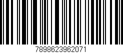 Código de barras (EAN, GTIN, SKU, ISBN): '7898623962071'