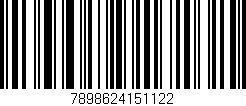 Código de barras (EAN, GTIN, SKU, ISBN): '7898624151122'
