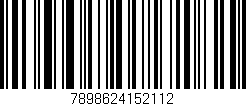 Código de barras (EAN, GTIN, SKU, ISBN): '7898624152112'