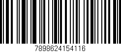 Código de barras (EAN, GTIN, SKU, ISBN): '7898624154116'