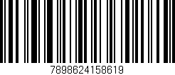 Código de barras (EAN, GTIN, SKU, ISBN): '7898624158619'