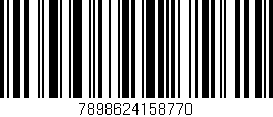 Código de barras (EAN, GTIN, SKU, ISBN): '7898624158770'