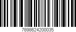 Código de barras (EAN, GTIN, SKU, ISBN): '7898624200035'