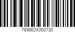 Código de barras (EAN, GTIN, SKU, ISBN): '7898624350730'