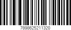 Código de barras (EAN, GTIN, SKU, ISBN): '7898625211320'
