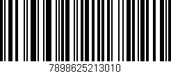 Código de barras (EAN, GTIN, SKU, ISBN): '7898625213010'