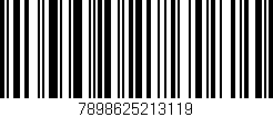 Código de barras (EAN, GTIN, SKU, ISBN): '7898625213119'