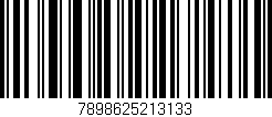Código de barras (EAN, GTIN, SKU, ISBN): '7898625213133'
